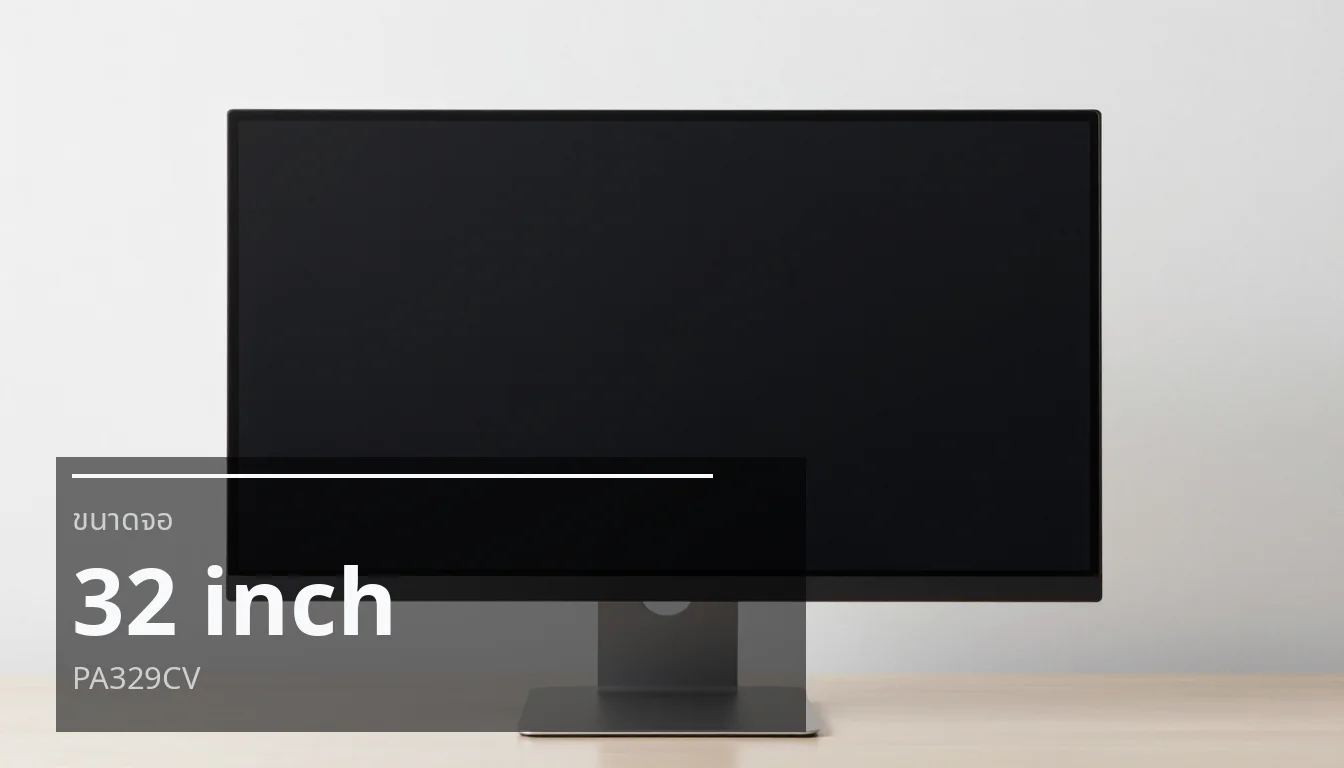 ขนาดจอ — 32 inch — PA329CV